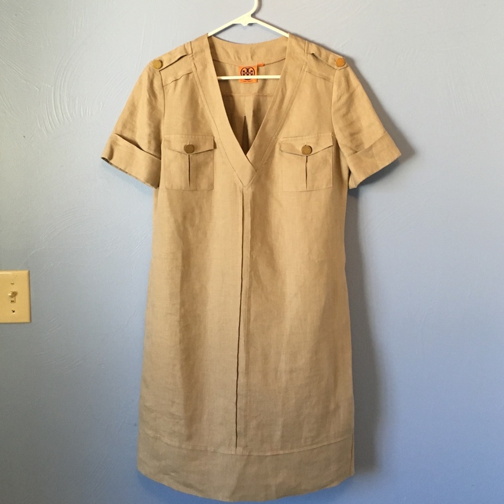 Tory Burch linen sheath